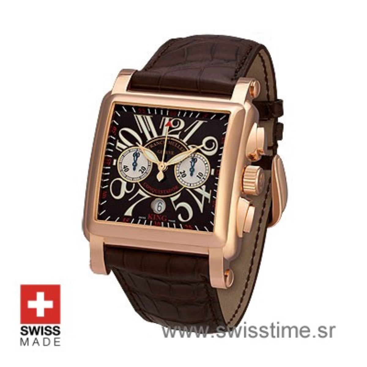 Franck Muller King Conquistador Cortez Rose Gold Swisstime