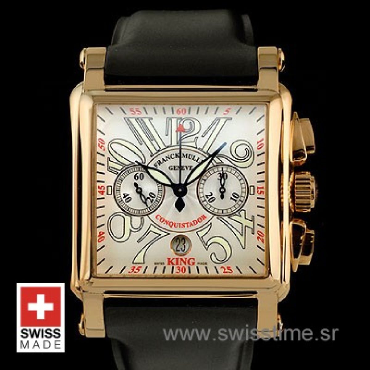 Buy Franck Muller King Conquistador Rose Gold Replica Watch