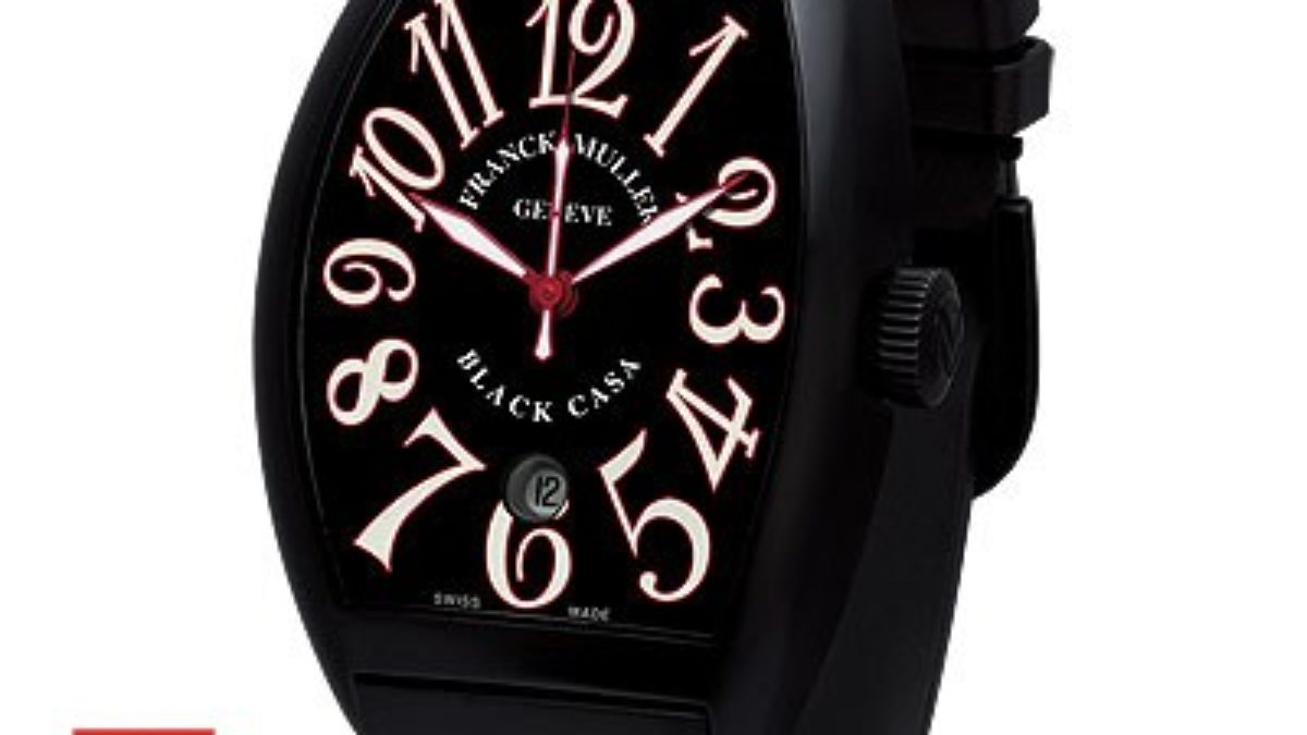 Buy Franck Muller Casablanca Black Case Swiss Time Watch