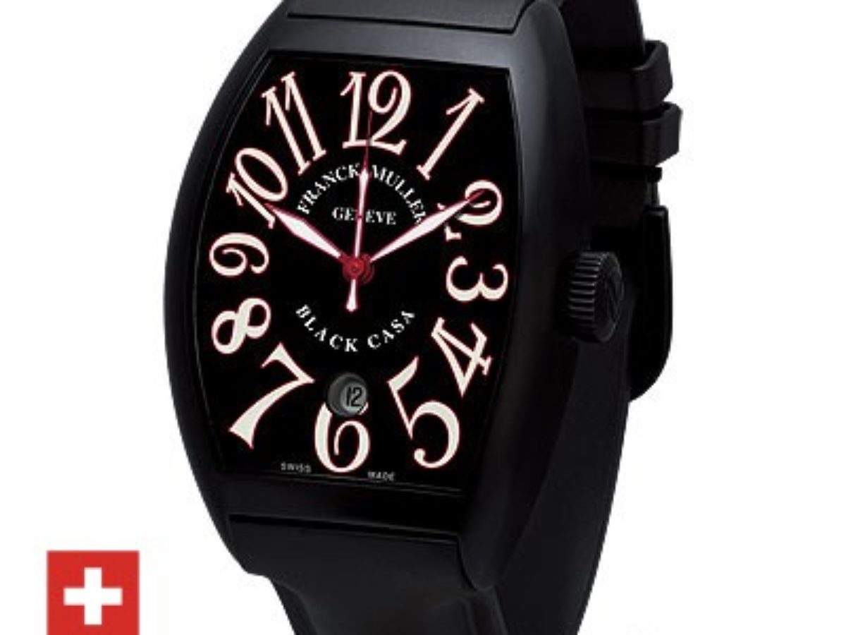 Buy Franck Muller Casablanca Black Case Swiss Time Watch