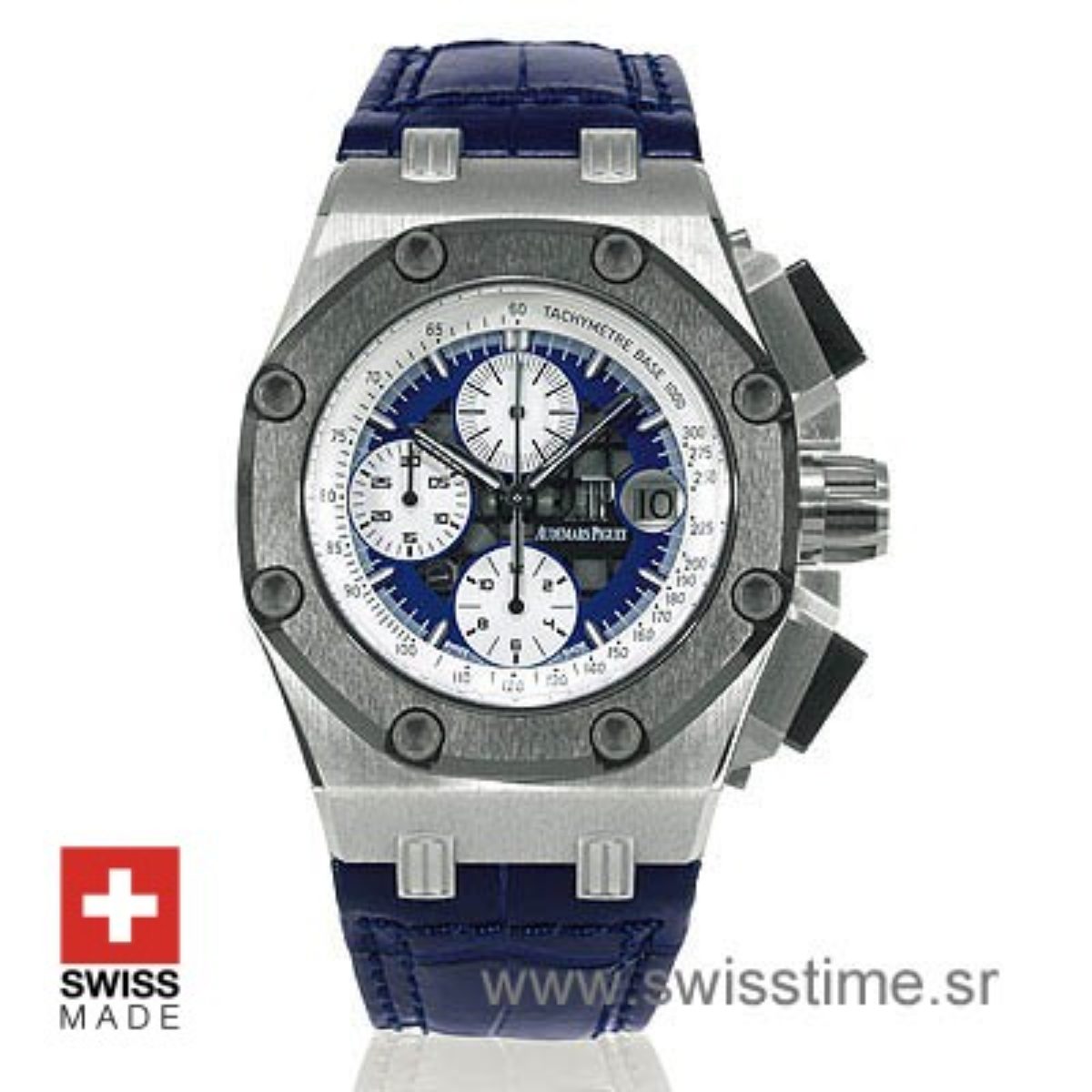 Audemars Piguet Rubens Barrichello Blue Swiss Time Watch