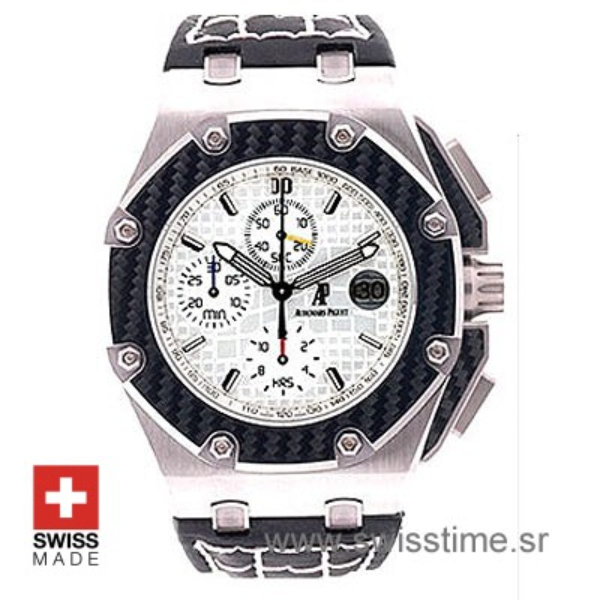 Audemars Piguet Juan Pablo Montoya White Dial Swisstime