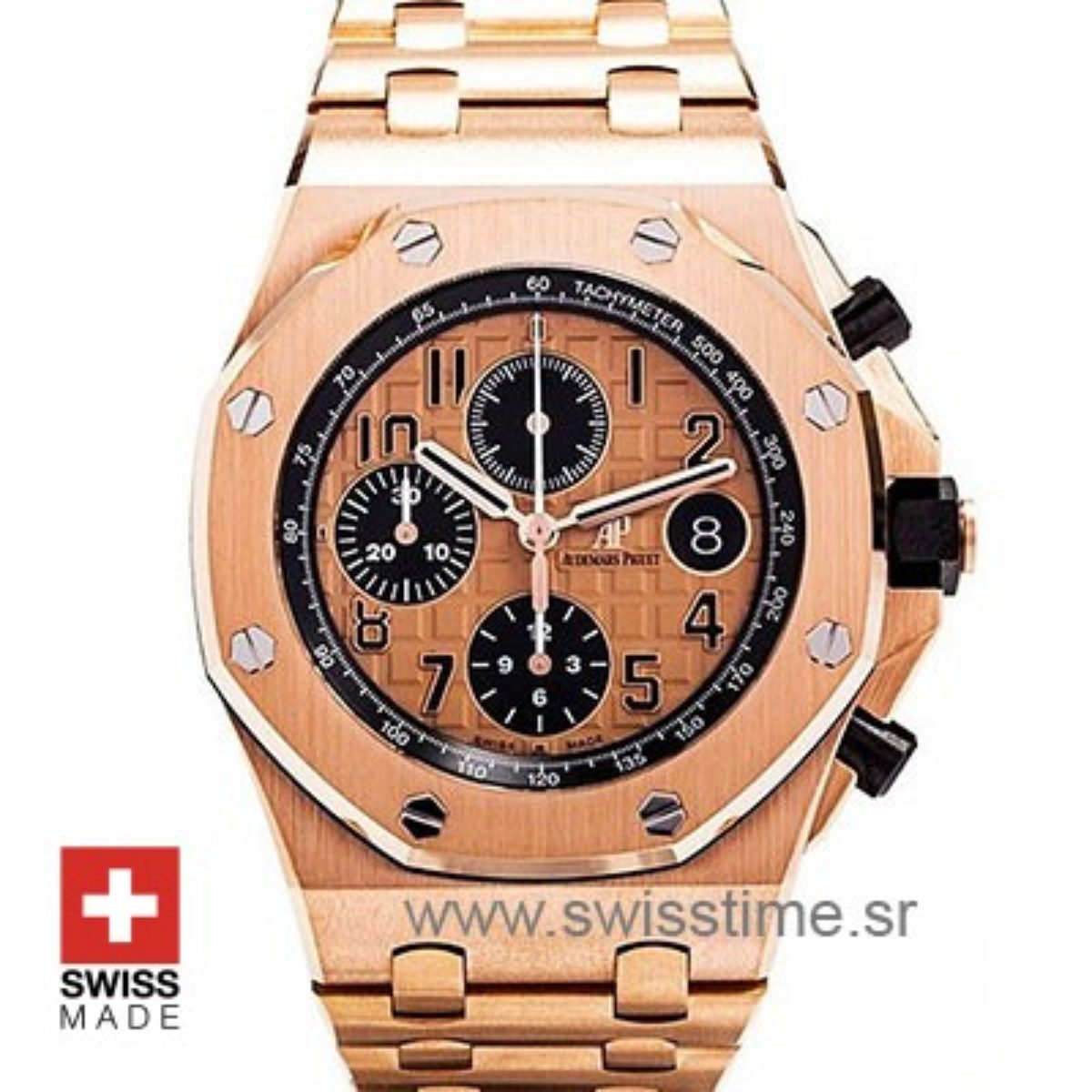 Audemars Piguet Royal Oak Offshore Rose Gold Replica Watch