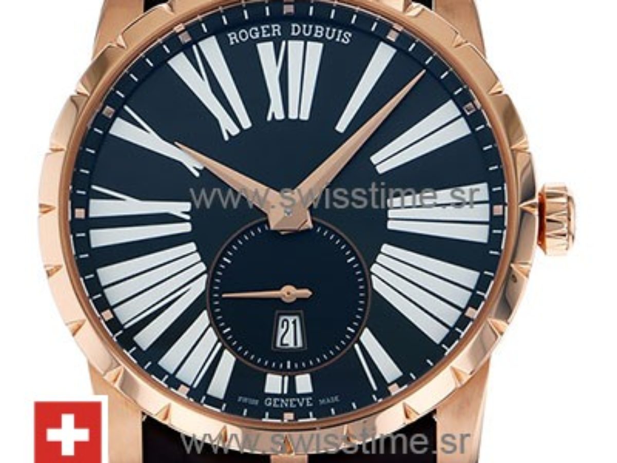 Roger Dubuis Excalibur Automatic Calibre 18k Rose Gold Watch