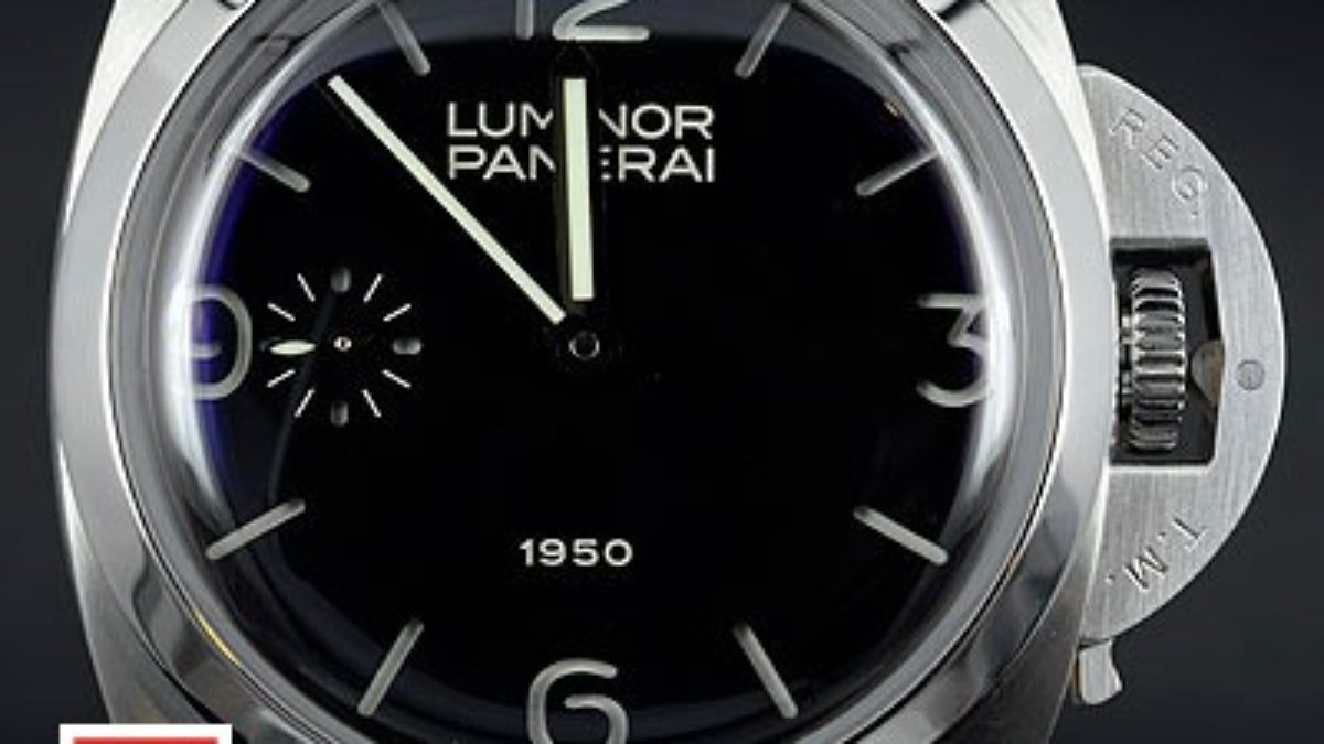 Panerai Luminor Marina 1950 Black Dial Luminous Markers