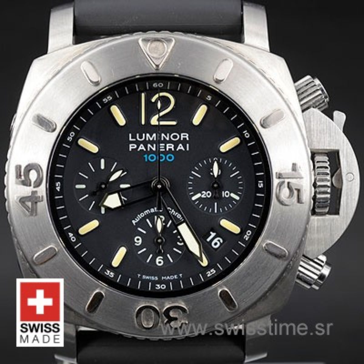 Panerai Luminor Submersible Chrono 1000m Swisstime Watch