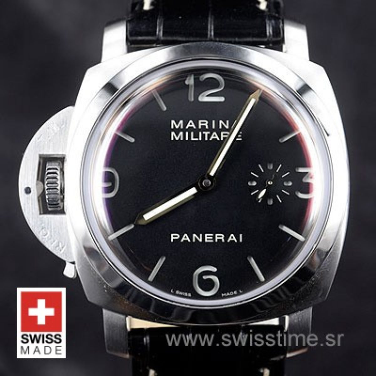 Panerai Luminor Marina Left Handed Swisstime Replica Watch