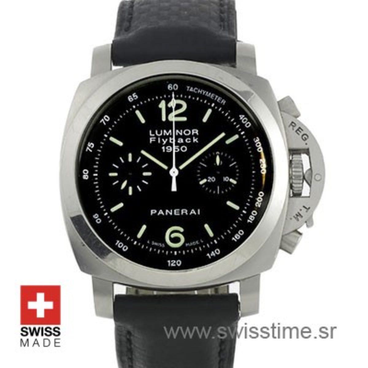 Panerai Luminor 1950 Flyback Chronograph Swisstime Watch