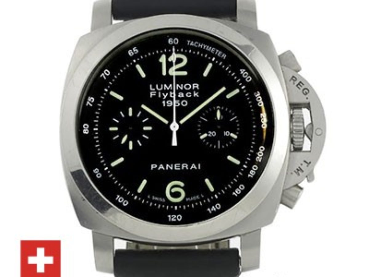 Panerai Luminor 1950 Flyback Chronograph Swisstime Watch