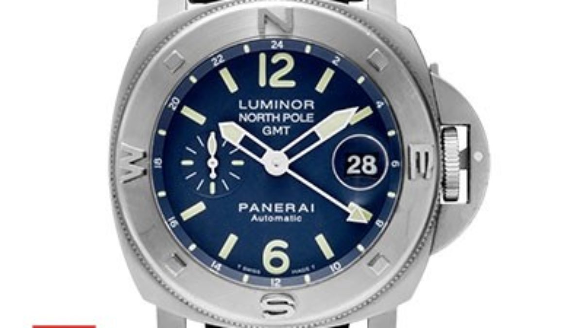 Panerai Luminor North Pole GMT Swisstime Replica Watch