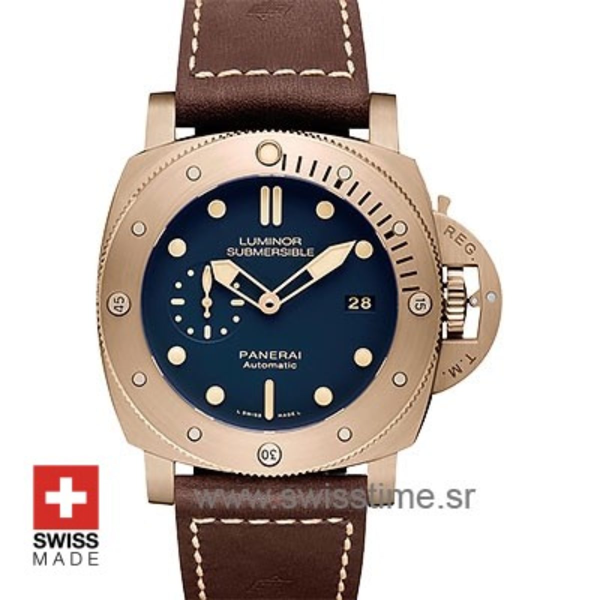 Panerai Luminor Submersible Bronzo Automatic Replica Watch