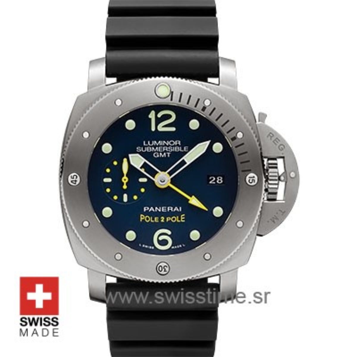 Panerai Luminor Submersible GMT Pole2Pole Swisstime Watch