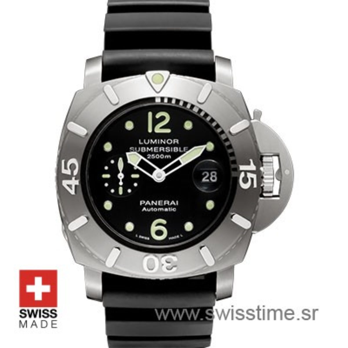 Panerai Luminor Submersible 2500m Swisstime Replica Watch