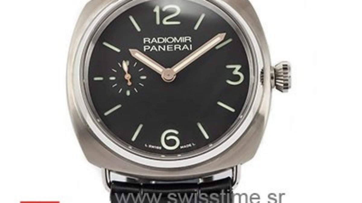 Panerai Radiomir Titanium 42mm Black Dial Panerai Replica