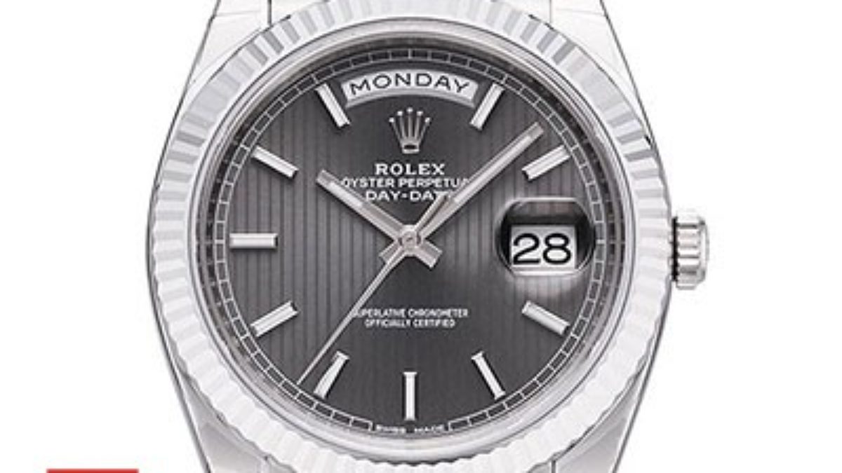 Rolex day 2024 date rhodium